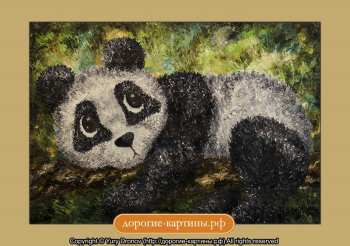Испуганная панда