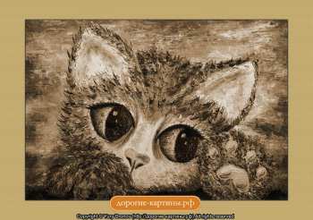 Котик с карими глазами (фрагмент I)