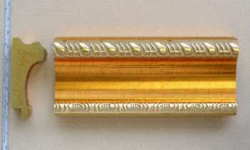 Рама №35 21х30см (А4) Золотая