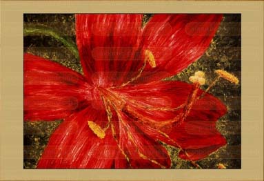 Красная лилия I (фрагмент I)