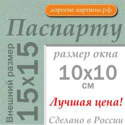 Паспарту 15x15 см №173