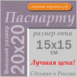 Паспарту 20x20 см №152