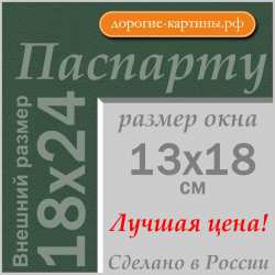 Паспарту 18x24 см №156