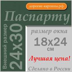 Паспарту 24x30 см №156