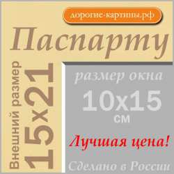 Паспарту 15x21см (А5) №62