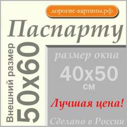 Паспарту 50x60 см №64