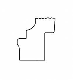 Рама №1187 80x100 см Темно-коричневая