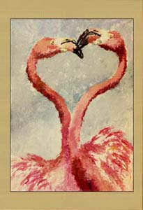 Сердце фламинго