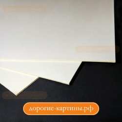 Задник белый картон (2 мм) 21x30см (A4)